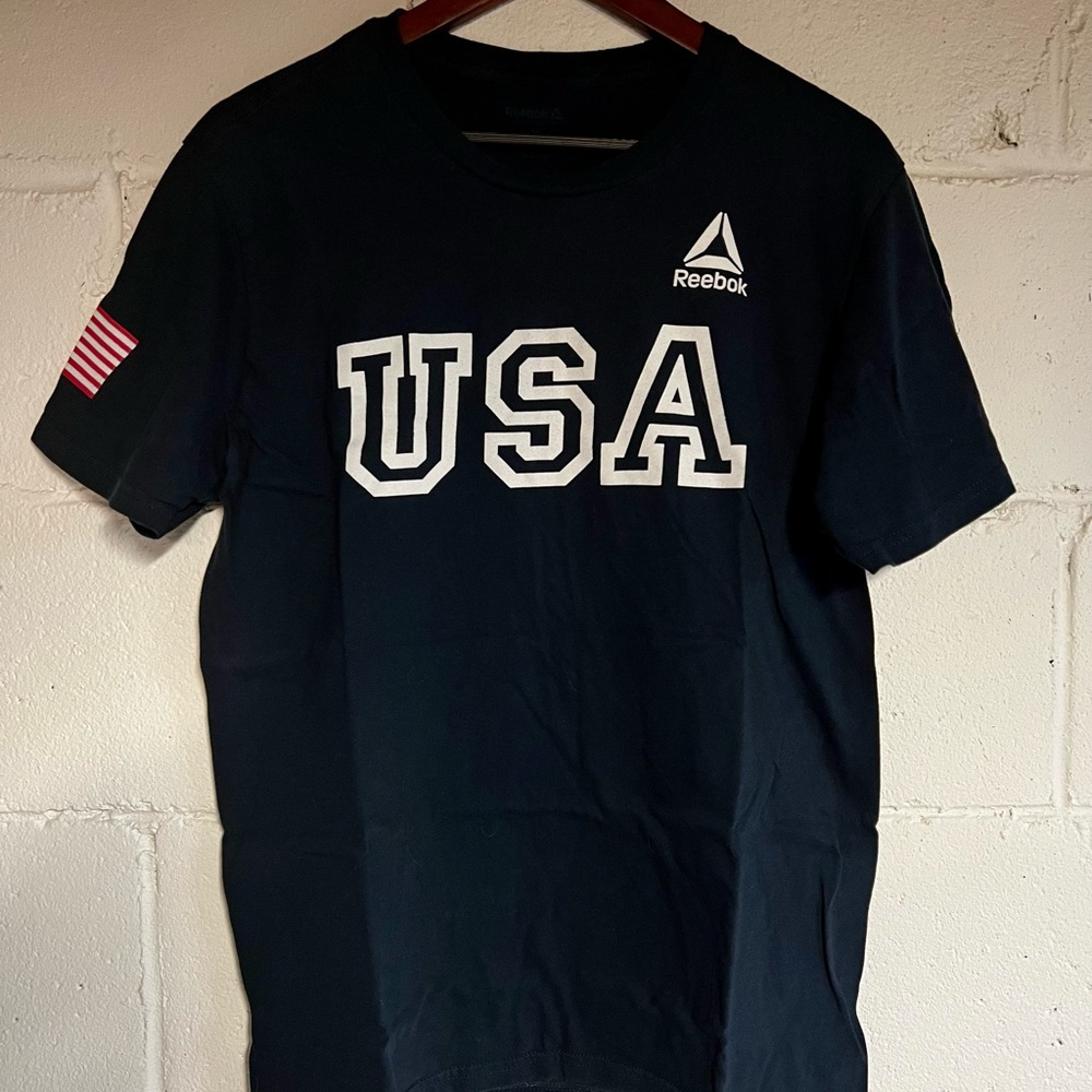 Reebok CrossFit Team USA International Team Shirt. Very good condition.
